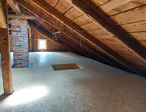 Zateplení stropu a zhotovení podlahy půdy